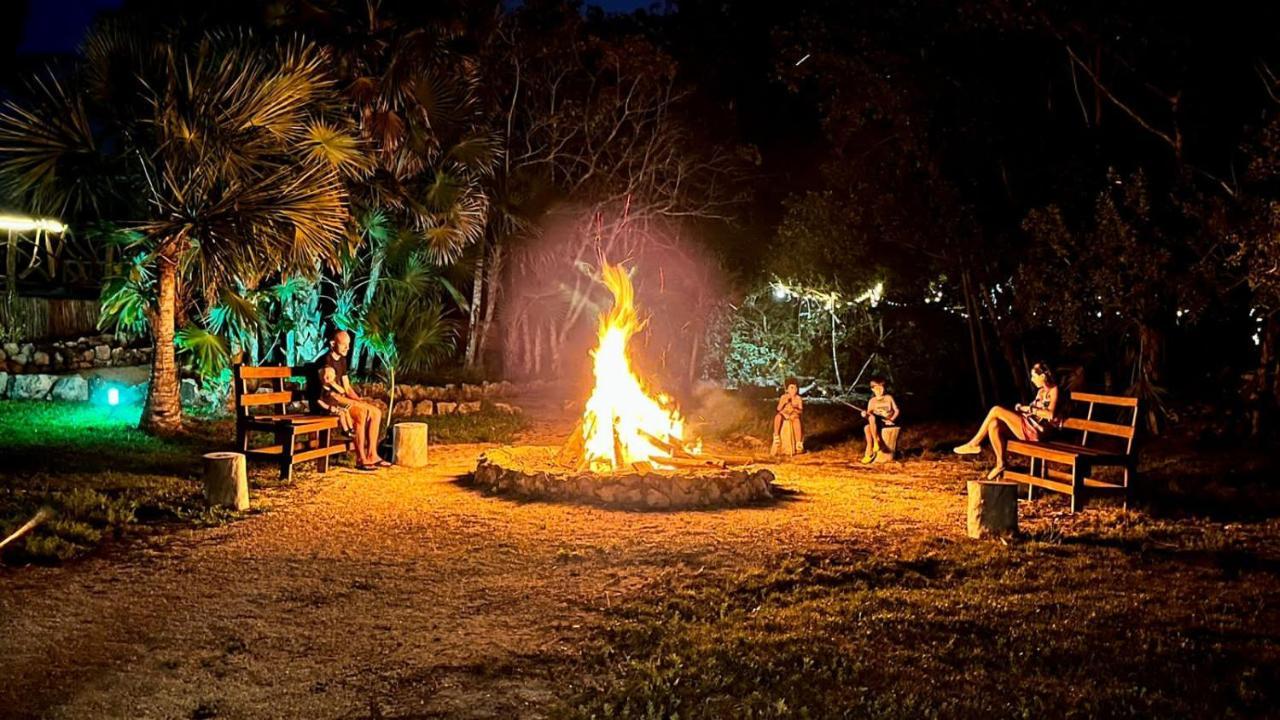 Hotel El Chital Raudales Bagian luar foto