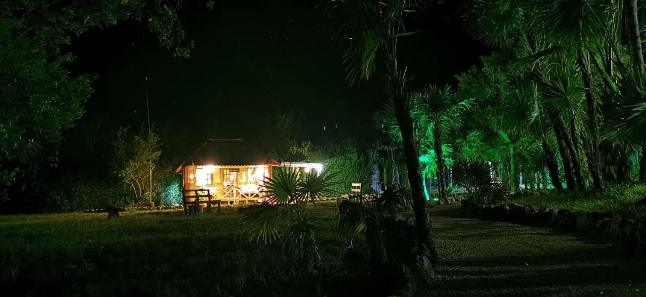 Hotel El Chital Raudales Bagian luar foto