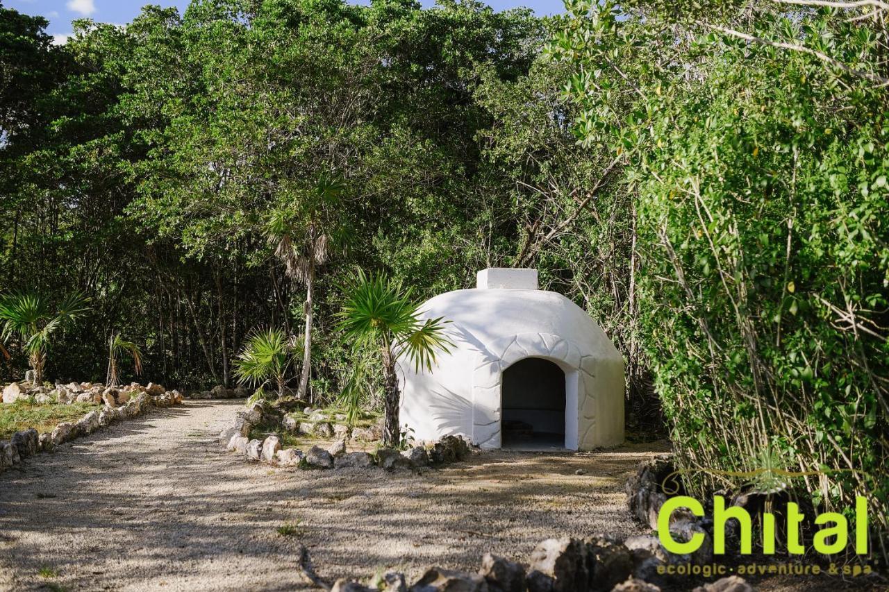 Hotel El Chital Raudales Bagian luar foto